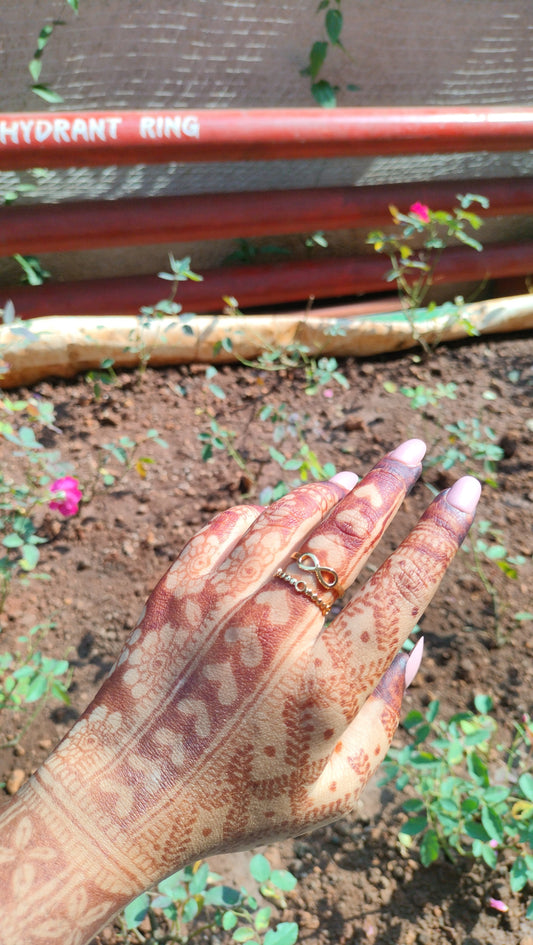 Double infinity ring